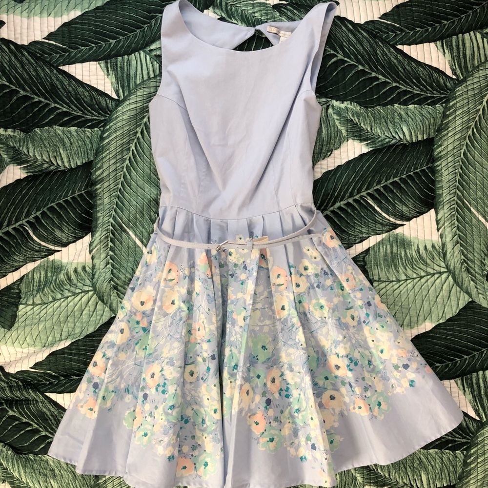 baby blue dress